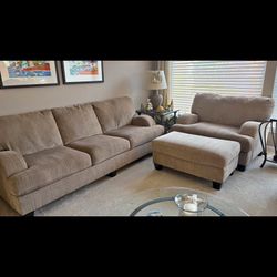 Couch Chair And Matching Ottoman Good Condition We Sell All The Time Delivery $40 Local