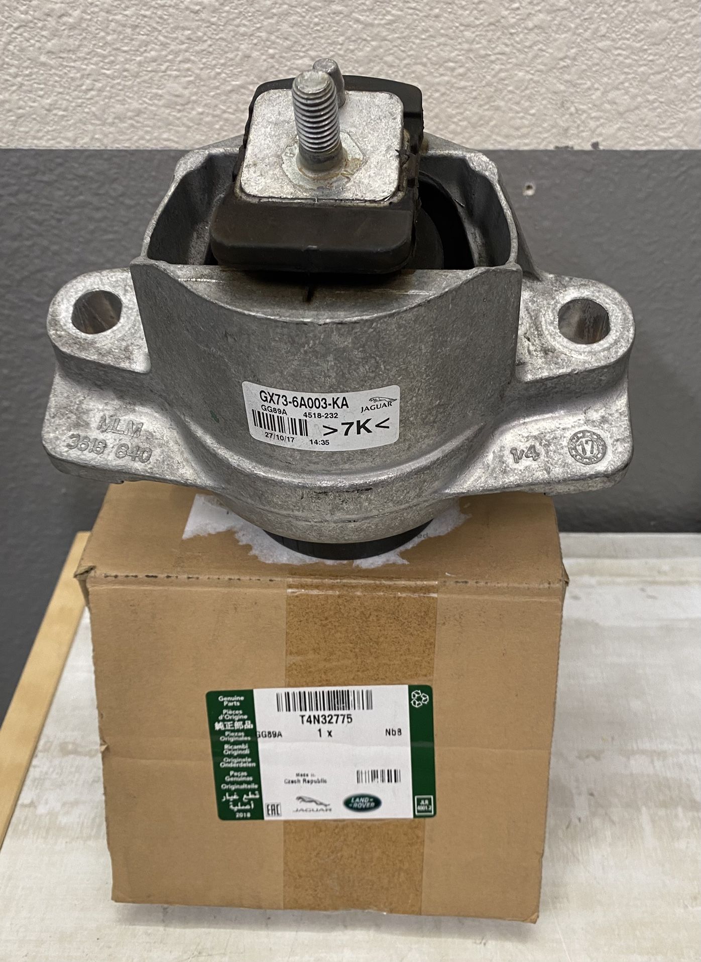 Jaguar OEM Front Mount  Engine 2020 XE, T4N3277, T4N29231, GX73-6A003-KA  