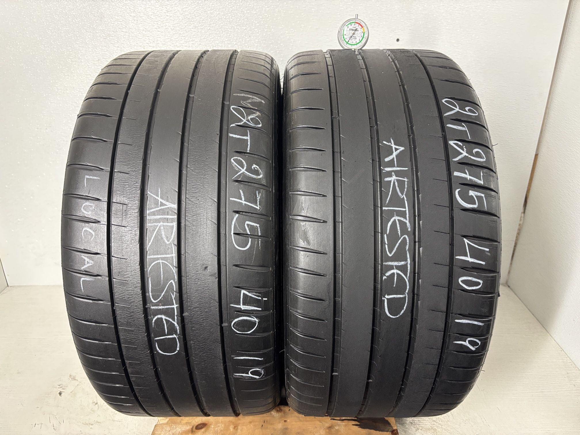 2 Tires 275 40 19 Michelin Pilot Sport 4s Like New No Repairs
