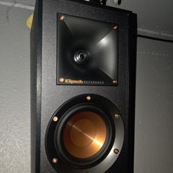 Klipsch R-41SA Powerful Detailed Home Speaker Set of 2 Black