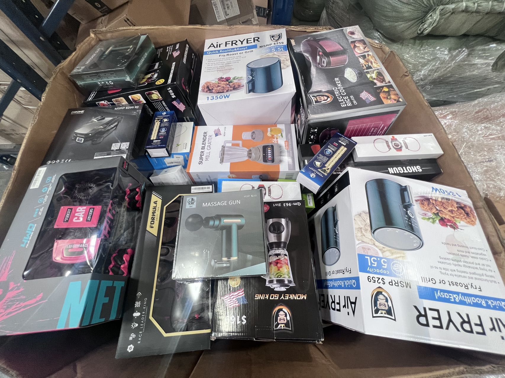Amazon Liquidation Gaylord/pallet