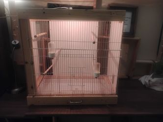 Bird cages with free accessories and carrier