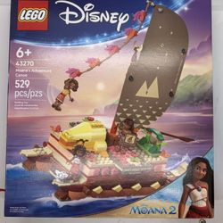 Moana’s Adventure Canoe Lego 