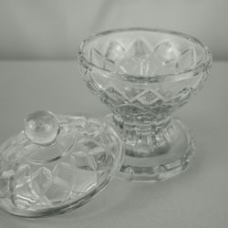 Vintage Crystal Candy Dish