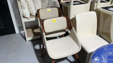Mid-Century Modern Dining Chairs Set of 2
