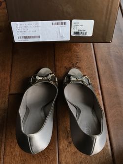 Authentic Gucci pumps/heels satin size 7.5