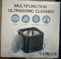Ultrasonic Cleaner for Jewelry, Dentures & Aligners – Open Box / Never Used