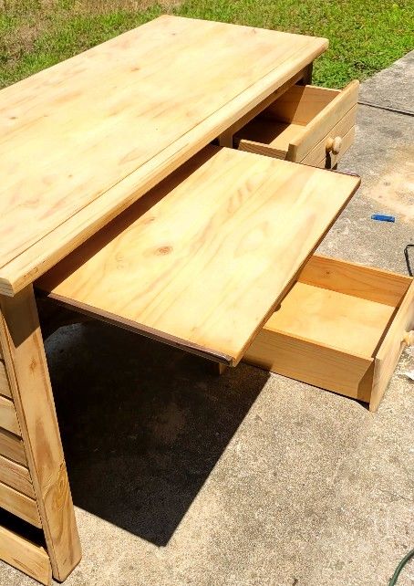 Multipurpose Solid Cedar Desk
