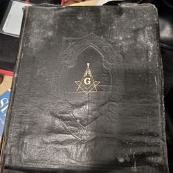 Masonic Holy Bible (Signed 1949)