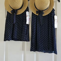 Toddler Girls Dresses With Hats