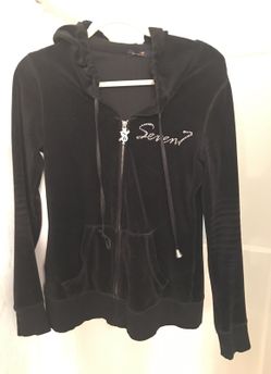 Women's 'Seven' velour sweatshirt