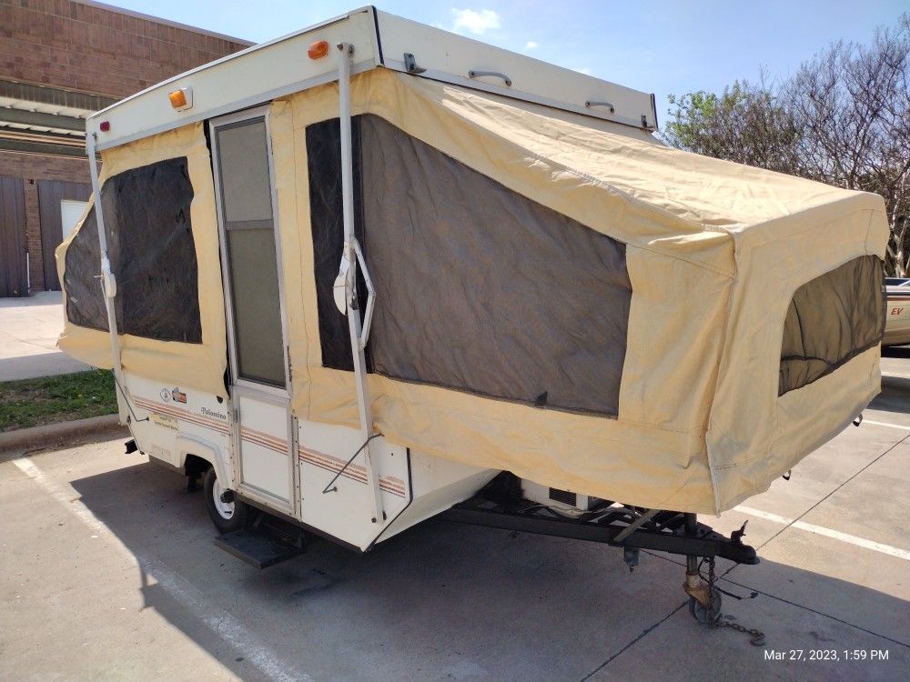 1985 Palomino Pop Up Pony Edition All Original