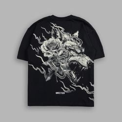 Darc Sport WOLVES AMONG ROSES "SIDE BY SIDE" OVERSIZED TEE SMALL