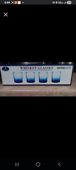 Whiskey glasses