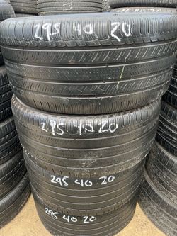 Set of used tire 295/40/20 Michelin