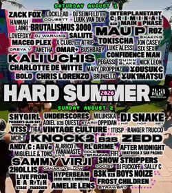 Hard Summer 2 day GA