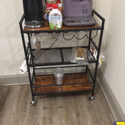 Rolling Bar Cart 