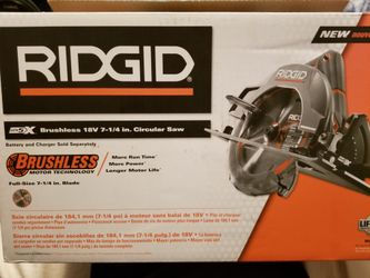 Ridgid saw new will trade.