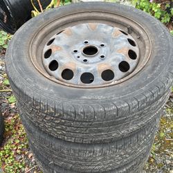 wheels & tires size 16 $50ea GOT 3