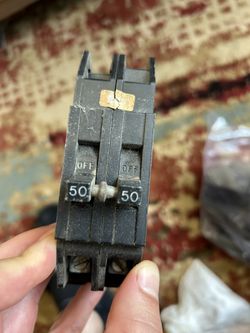 50 amp Double Breaker