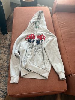 Large Spider Worldwide Atlanta Zip-Up Hoodie
