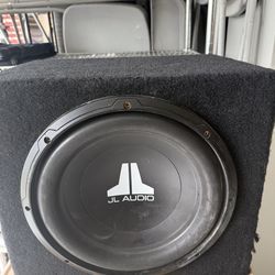 JL Audio Subwoofer with Box 10inch