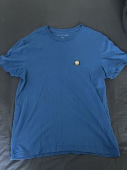American Eagle Blue T Shirt Mens