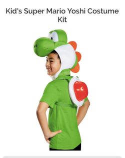 Kid's Super Mario Yoshi Costume Kit