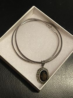 925 Silver Necklace And Pendant 
