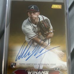 Allan Winans Stadium Club 1/1 Rookie Card