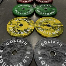 New Olympic Bumper  Plates Weights  Add Olympic Bar Olympic Barbell