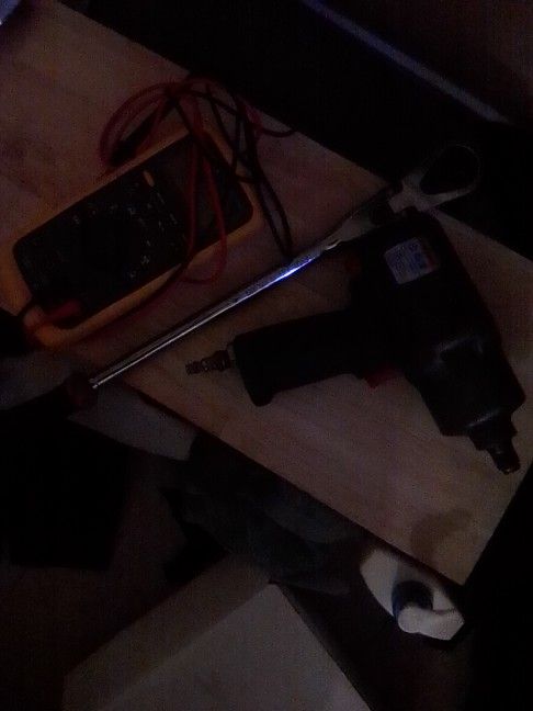 1/2 Impact, Fluke Multimeter, Matco 1/2 Flex Head Ratchet, Snap On 3/8 Flex Head Ratchet, Matco 5/8 Spark Plug Remover