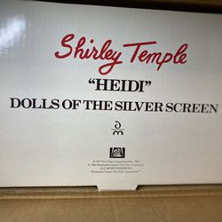 Shirley Temple Porcelain “Heidi” Doll