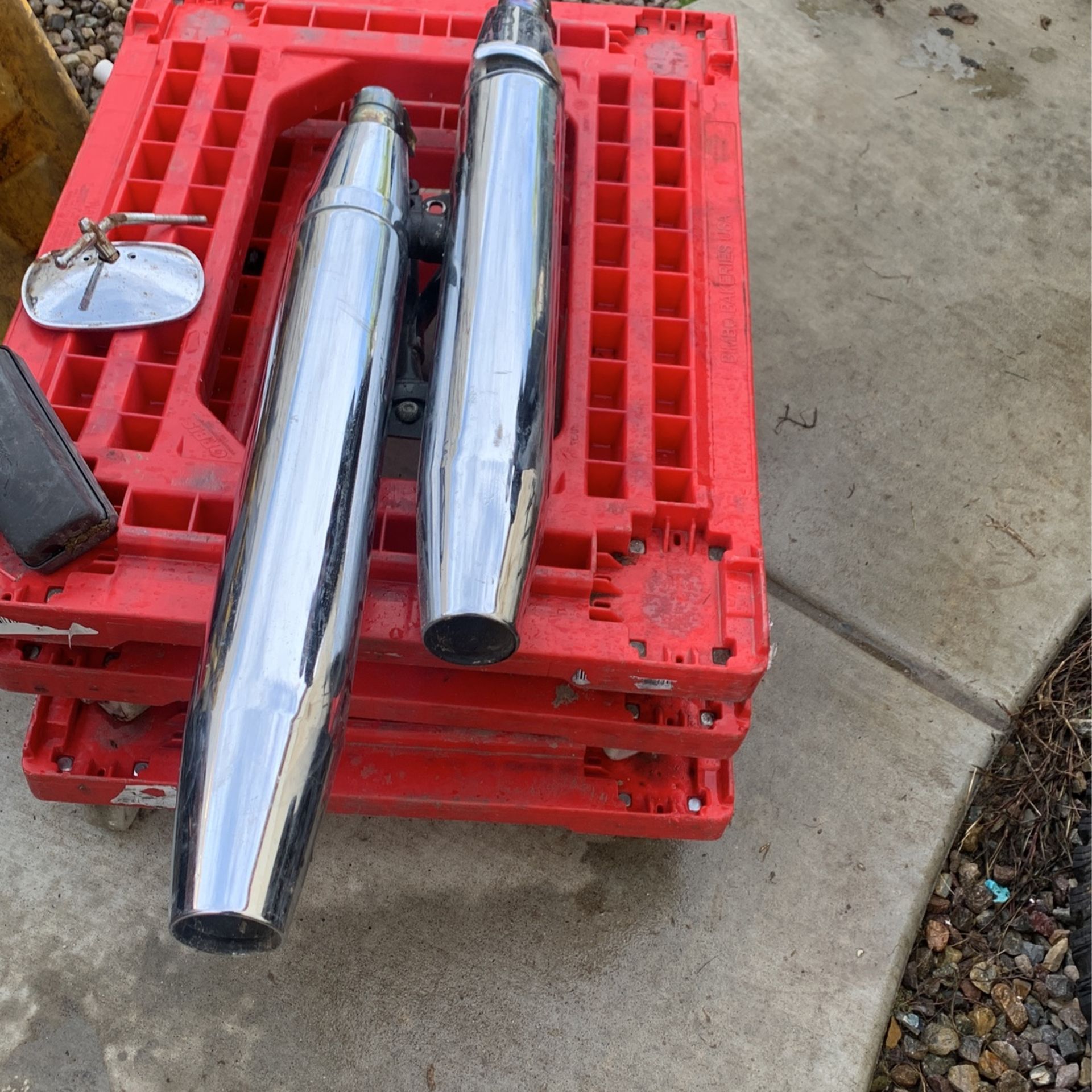 Twin Harley Davidson Exhaust Silencers for Sale in Glmn Hot Spgs, CA