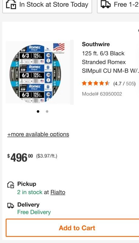 6-3 romex