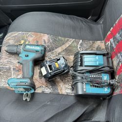 Makita LXT Brushless drill with 18v battery and charger