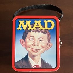Vintage MAD Magazine aluminum tote/lunchbox