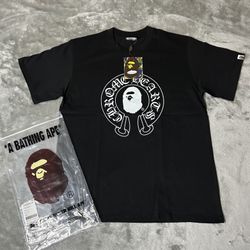 Bape X Chrome Hearts Bape T-Shirt  