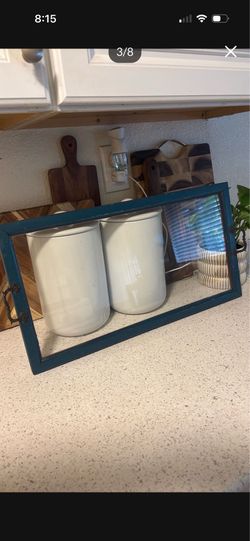 Vintage glass tray