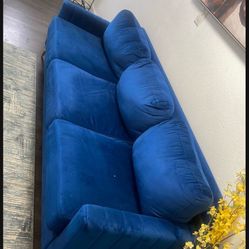 Royal Blue Couch
