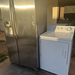 Samsung Refrigerator GE dryer