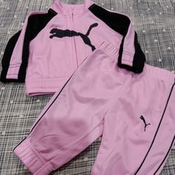 New Baby Girl Puma Track Suit