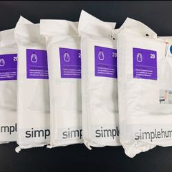 100 Count Trash Bags - Simple Human 