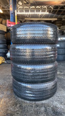 265/50R20 marca Bridgestone usadas en muy buenas condiciones de vida