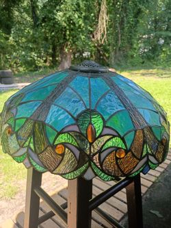 Tiffany Mosaic lamp shade