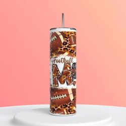 Football Mom Personalized Tumbler