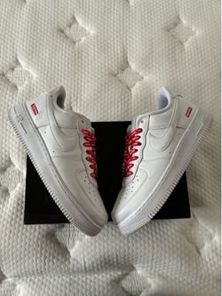 Air Force 1 low supreme white size 8.5