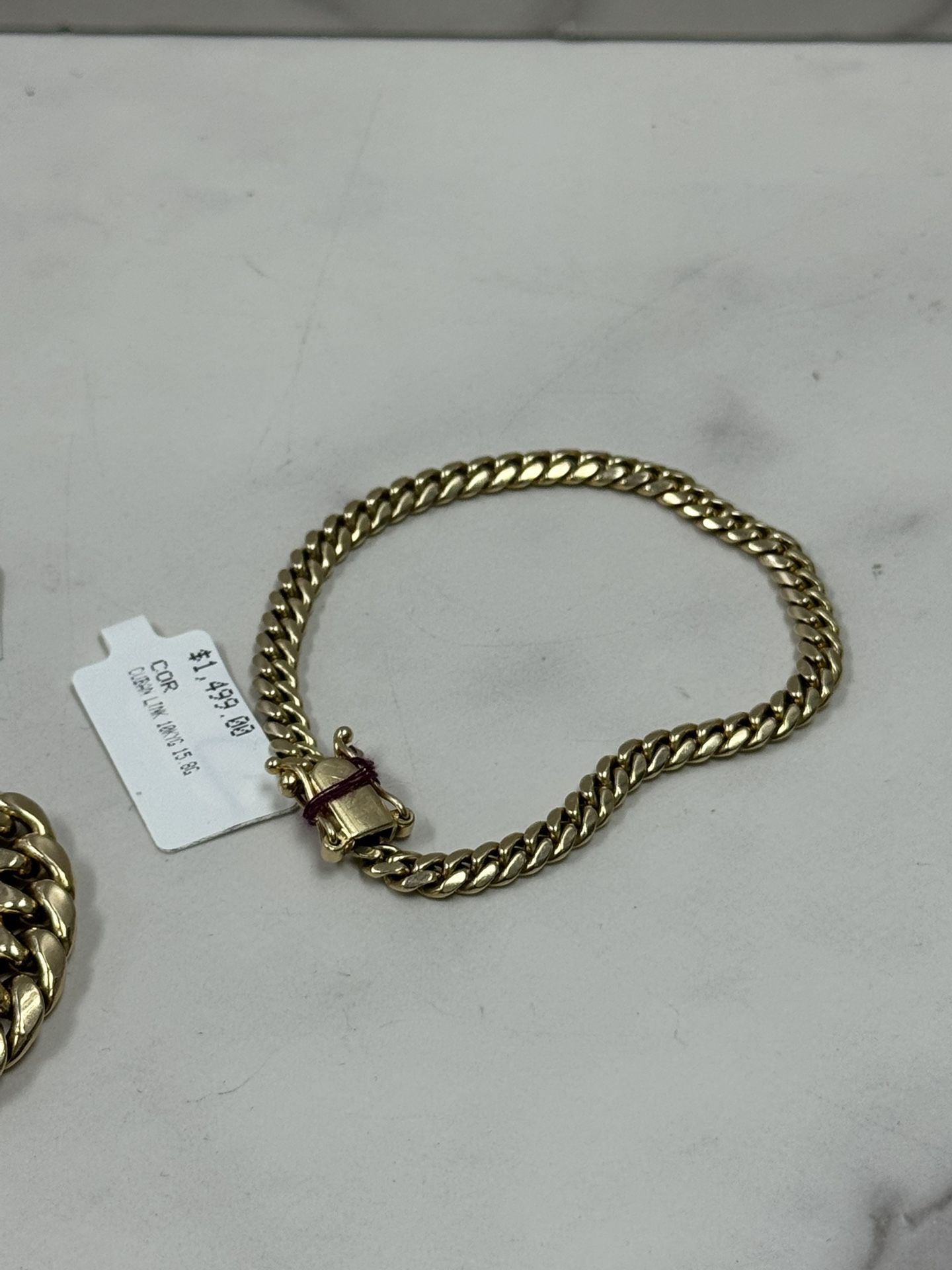 Gold Bracelet 10k / 15.8G /