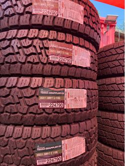 35x11.50/17 NITTO GRAPPLER, tenemos todas las marcas y medidas