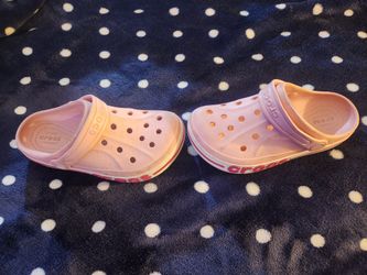 Pink Crocs